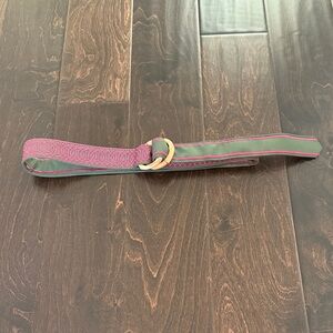 NWOT Greg Norman Stylish Pink and Green Women's Reversible Belt